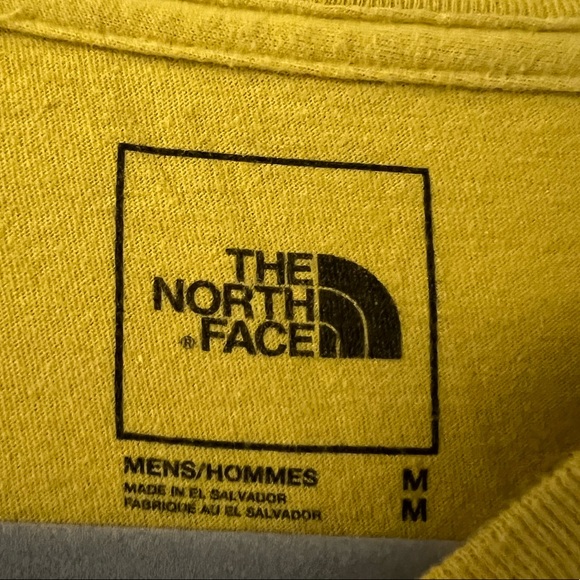 The North Face medium yellow classic graphic tee - Picture 5 of 6